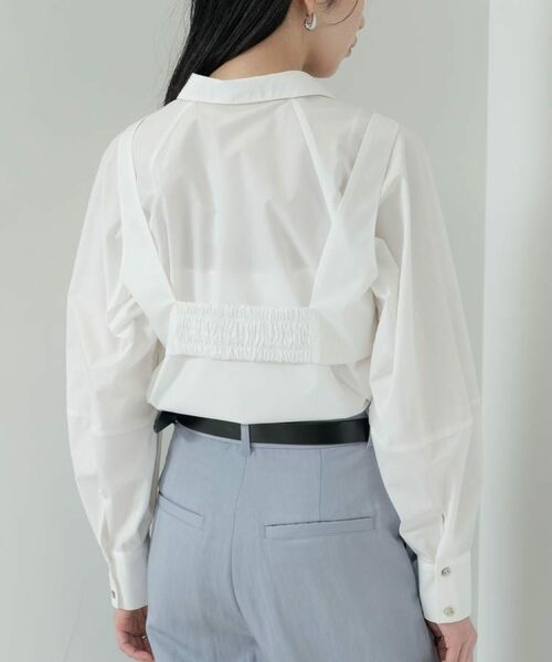 GALLEST / ギャレスト シャツ・ブラウス | ビスチェSETフォルムシャツ | 詳細15