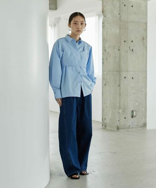 GALLEST / ギャレスト シャツ・ブラウス | ビスチェSETフォルムシャツ | 詳細3