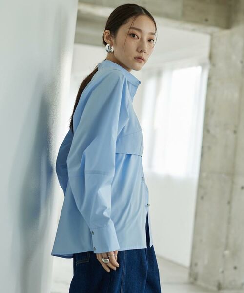 GALLEST / ギャレスト シャツ・ブラウス | ビスチェSETフォルムシャツ | 詳細6