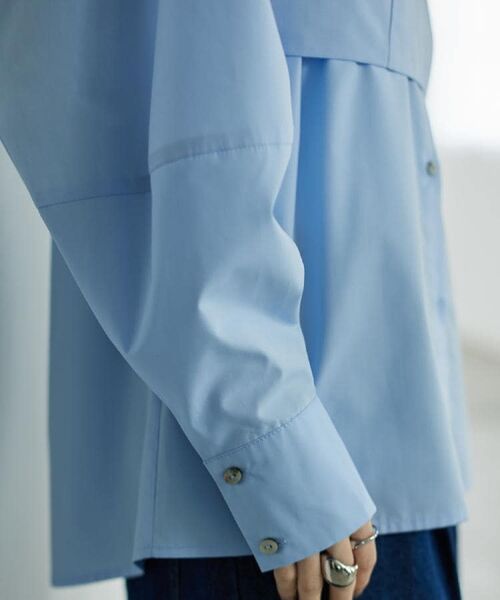 GALLEST / ギャレスト シャツ・ブラウス | ビスチェSETフォルムシャツ | 詳細8