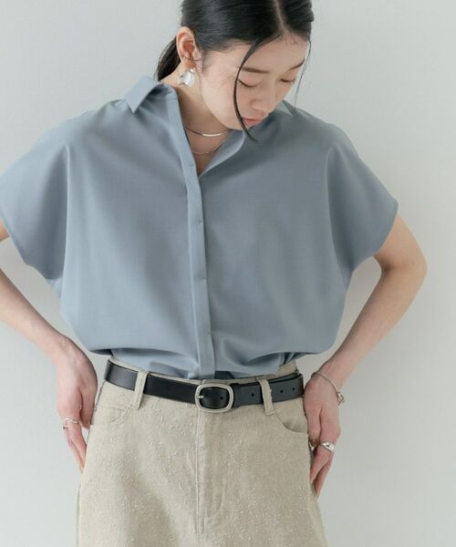 GALLEST / ギャレスト シャツ・ブラウス | Comfy SET UP｜フレアスリーブブラウス【セットアップ対応／通勤／カセット服／接触冷感／UVカット】 | 詳細20