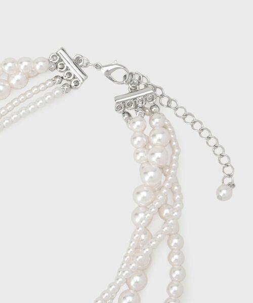 GALLEST / ギャレスト ネックレス・ペンダント・チョーカー | マルチストリングパール調ネックレス | 詳細4