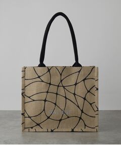 GALLEST / ギャレスト トートバッグ | 【A4サイズ収納・マチたっぷり】ジュートトートバッグ／エコバッグ