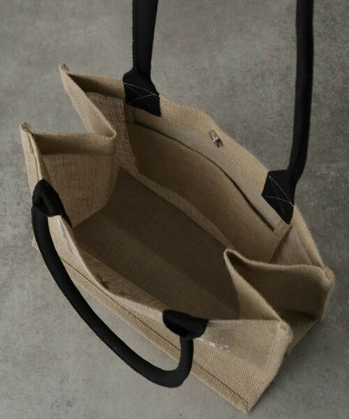 GALLEST / ギャレスト トートバッグ | 【A4サイズ収納・マチたっぷり】ジュートトートバッグ／エコバッグ | 詳細6