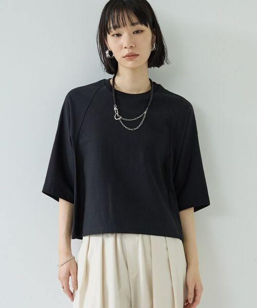 GALLEST / ギャレスト カットソー | オーバーサイズラグランカットソー（ブラック(019)）