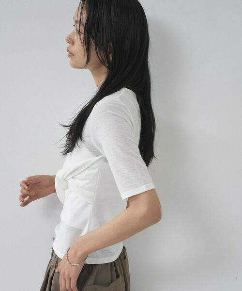 GALLEST / ギャレスト カットソー | ツイストガーゼカットソー | 詳細17