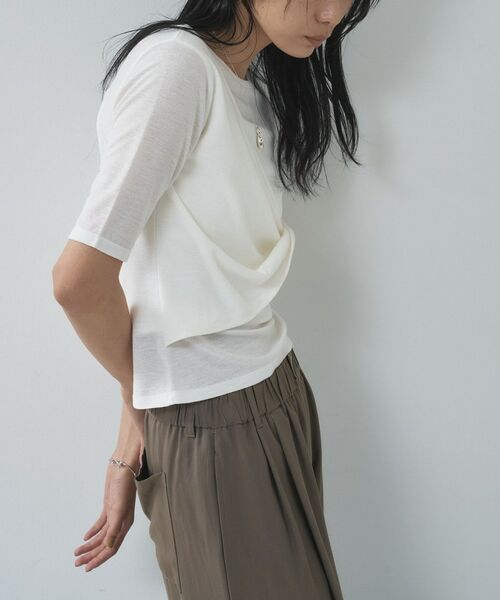 GALLEST / ギャレスト カットソー | ツイストガーゼカットソー | 詳細19