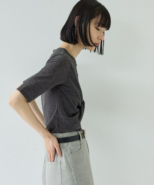 GALLEST / ギャレスト カットソー | ツイストガーゼカットソー | 詳細4