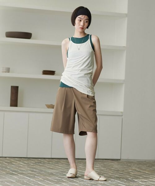 GALLEST / ギャレスト カットソー | シャーリングレイヤータンク | 詳細19