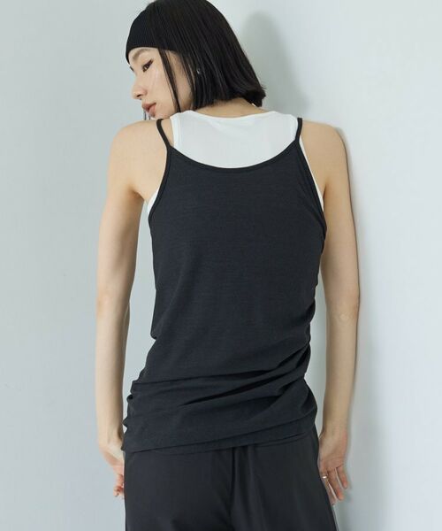 GALLEST / ギャレスト カットソー | シャーリングレイヤータンク | 詳細5
