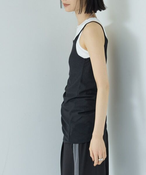 GALLEST / ギャレスト カットソー | シャーリングレイヤータンク | 詳細6