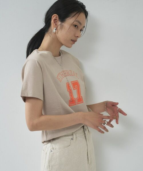 GALLEST / ギャレスト Tシャツ | ナンバリングTシャツ（ベージュ(052)）