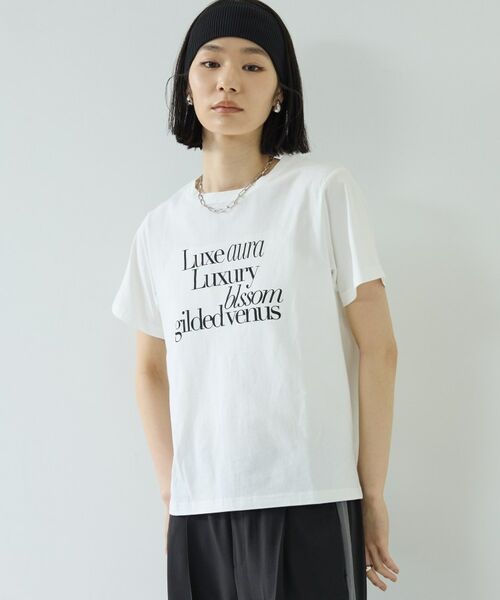 GALLEST / ギャレスト Tシャツ | ボックスシルエットTシャツ（ホワイト(001)）