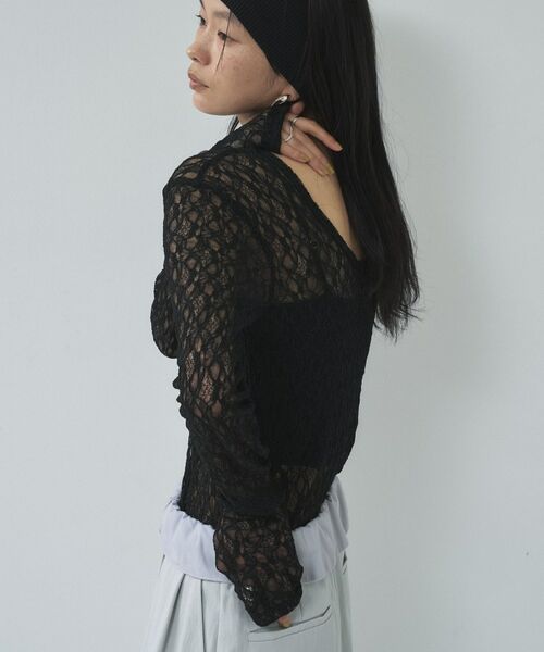 GALLEST / ギャレスト カットソー | 【一部店舗限定】バックオープンレースカットソー | 詳細14