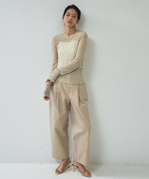 GALLEST / ギャレスト カットソー | 【一部店舗限定】バックオープンレースカットソー | 詳細18