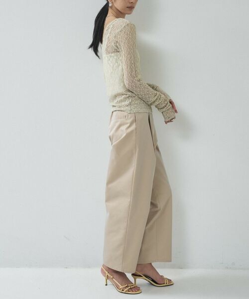 GALLEST / ギャレスト カットソー | 【一部店舗限定】バックオープンレースカットソー | 詳細19