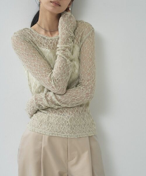 GALLEST / ギャレスト カットソー | 【一部店舗限定】バックオープンレースカットソー | 詳細20