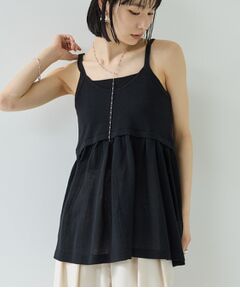 GALLEST / ギャレスト ニット・セーター | ギャザーフレアニットキャミ