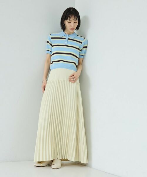 GALLEST / ギャレスト ニット・セーター | ジャカードポロニット | 詳細13