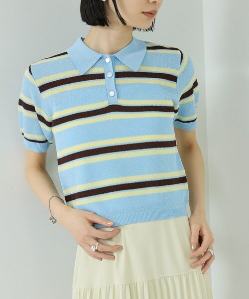 GALLEST / ギャレスト ニット・セーター | ジャカードポロニット | 詳細15