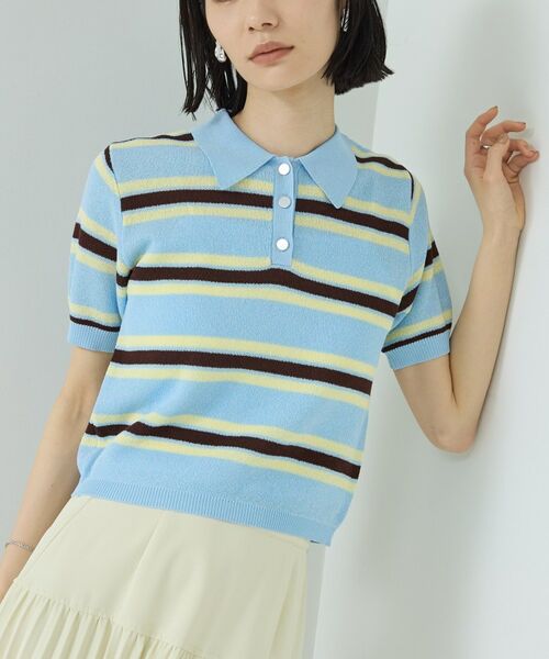 GALLEST / ギャレスト ニット・セーター | ジャカードポロニット | 詳細17