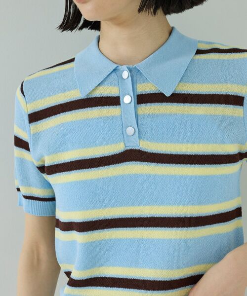 GALLEST / ギャレスト ニット・セーター | ジャカードポロニット | 詳細20