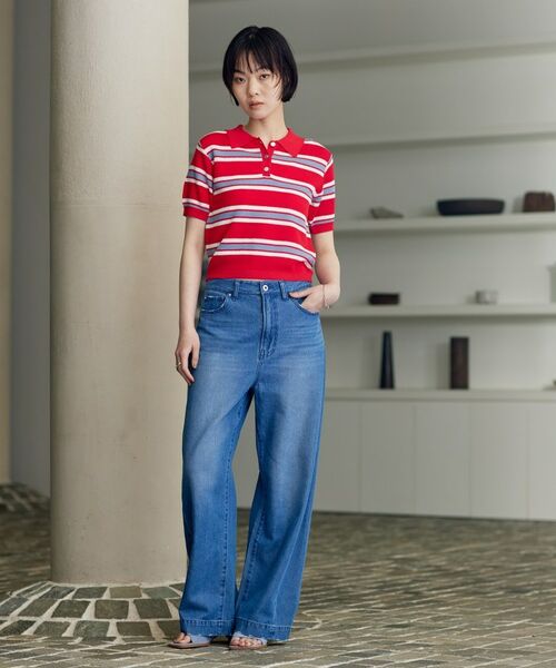 GALLEST / ギャレスト ニット・セーター | ジャカードポロニット | 詳細21