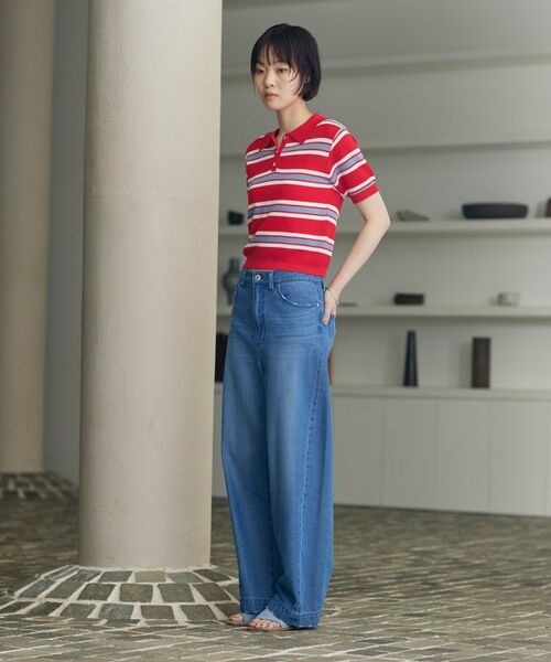 GALLEST / ギャレスト ニット・セーター | ジャカードポロニット | 詳細22