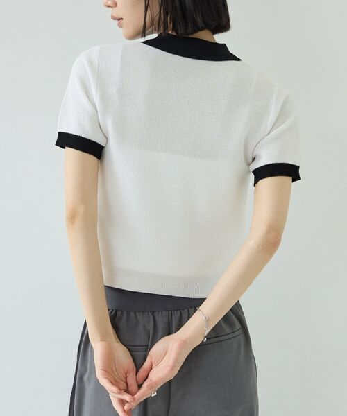 GALLEST / ギャレスト ニット・セーター | ジャカードポロニット | 詳細5