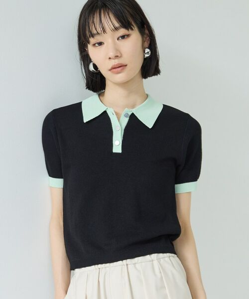 GALLEST / ギャレスト ニット・セーター | ジャカードポロニット | 詳細9