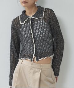 GALLEST / ギャレスト カーディガン・ボレロ | 【一部店舗限定】ネップメッシュカーディガン