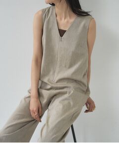 GALLEST / ギャレスト サロペット・オールインワン | リネン混シアーサロペット