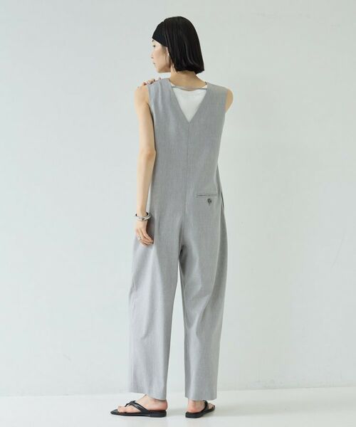 GALLEST / ギャレスト サロペット・オールインワン | リネン混シアーサロペット | 詳細10