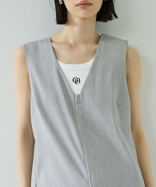 GALLEST / ギャレスト サロペット・オールインワン | リネン混シアーサロペット | 詳細11