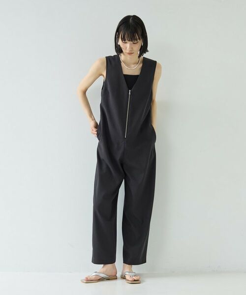 GALLEST / ギャレスト サロペット・オールインワン | リネン混シアーサロペット | 詳細2