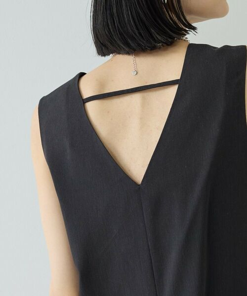 GALLEST / ギャレスト サロペット・オールインワン | リネン混シアーサロペット | 詳細7