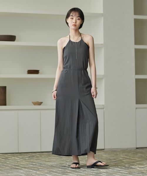 GALLEST / ギャレスト ロング・マキシ丈ワンピース | ホルターネックキャミワンピース | 詳細2