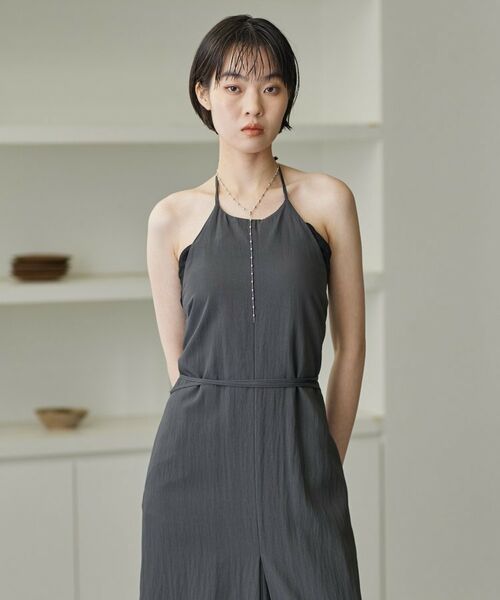 GALLEST / ギャレスト ロング・マキシ丈ワンピース | ホルターネックキャミワンピース | 詳細3