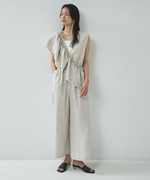 GALLEST / ギャレスト サロペット・オールインワン | 【一部店舗限定】4WAYツイードオールインワン（オフホワイト(403)）