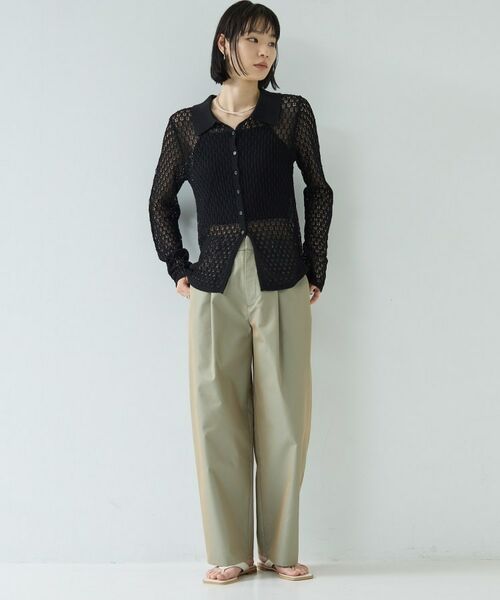 GALLEST / ギャレスト パンツ | フロントタックチノパン | 詳細1