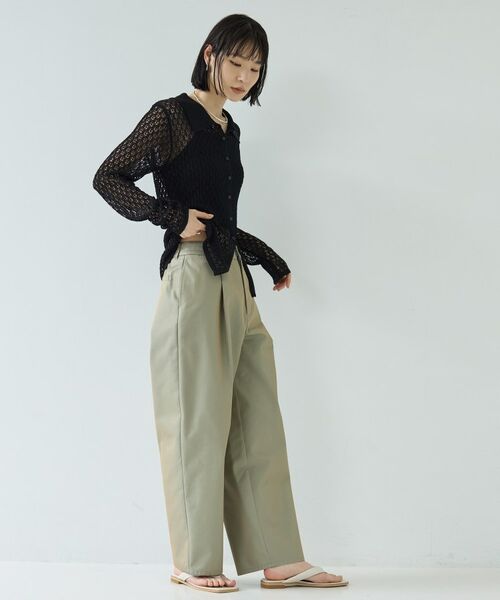 GALLEST / ギャレスト パンツ | フロントタックチノパン | 詳細2