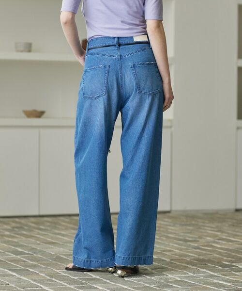 GALLEST / ギャレスト デニムパンツ | ハイライズワイドデニム | 詳細11