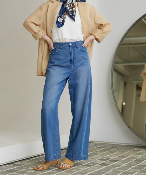 GALLEST / ギャレスト デニムパンツ | ハイライズワイドデニム | 詳細3