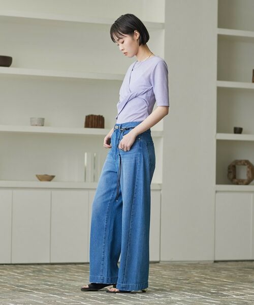GALLEST / ギャレスト デニムパンツ | ハイライズワイドデニム | 詳細7
