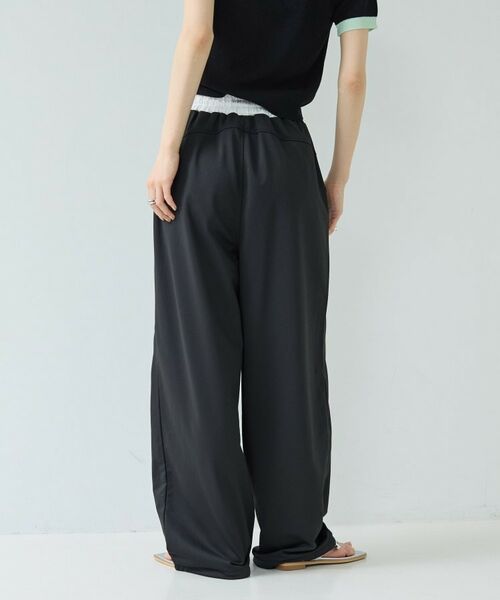 GALLEST / ギャレスト パンツ | 【一部店舗限定】パイピング裏毛ワイドパンツ | 詳細5