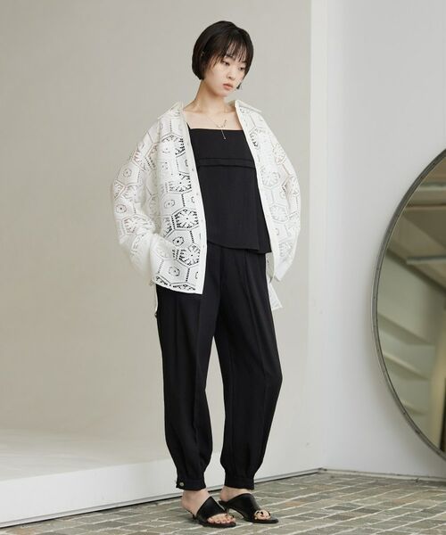 GALLEST / ギャレスト シャツ・ブラウス | 【セットアップ可能】イレヘムキャミブラウス | 詳細2