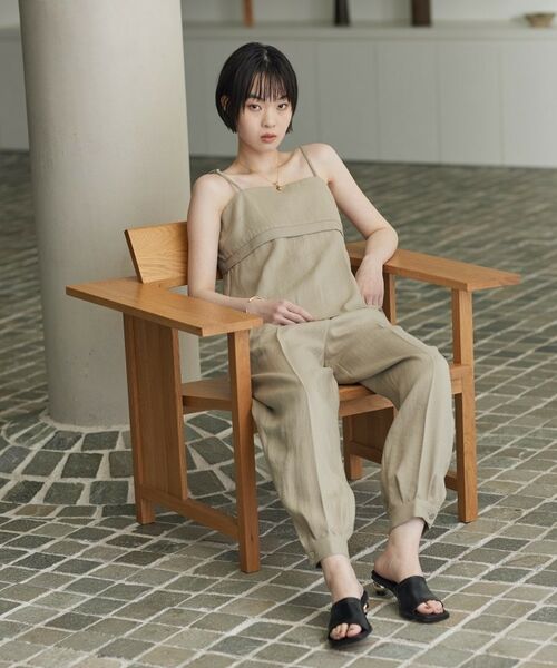 GALLEST / ギャレスト シャツ・ブラウス | 【セットアップ可能】イレヘムキャミブラウス | 詳細6