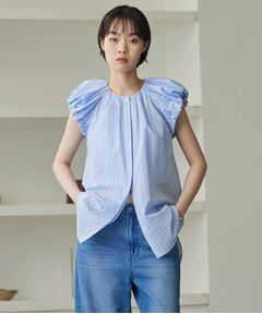 GALLEST / ギャレスト シャツ・ブラウス | タイプライターパフショルシャツ