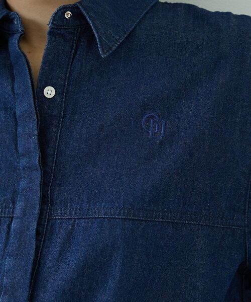 GALLEST / ギャレスト シャツ・ブラウス | フォルムスリーブデニムシャツ | 詳細4