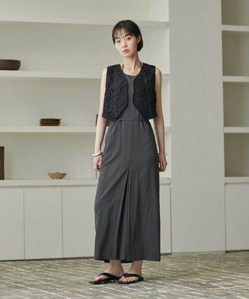 GALLEST / ギャレスト シャツ・ブラウス | ショートレースジレ | 詳細1